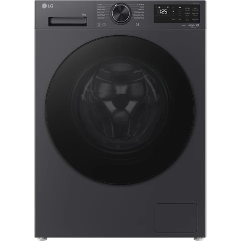 LG 8kg Series 3 Front Load Washing Machine - Matte Graphite