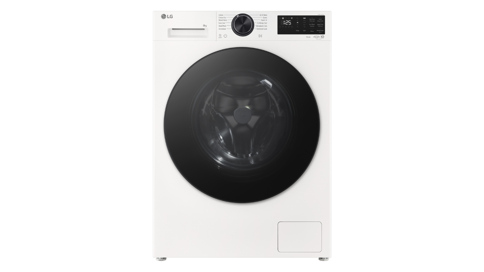 LG 8kg Series 3 Front Load Washing Machine - White