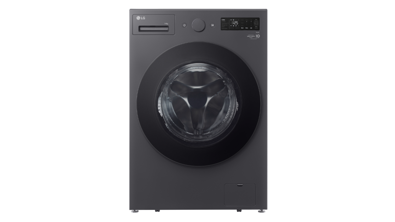 LG 14kg Series XL Front Load Washing Machine - Matte Graphite