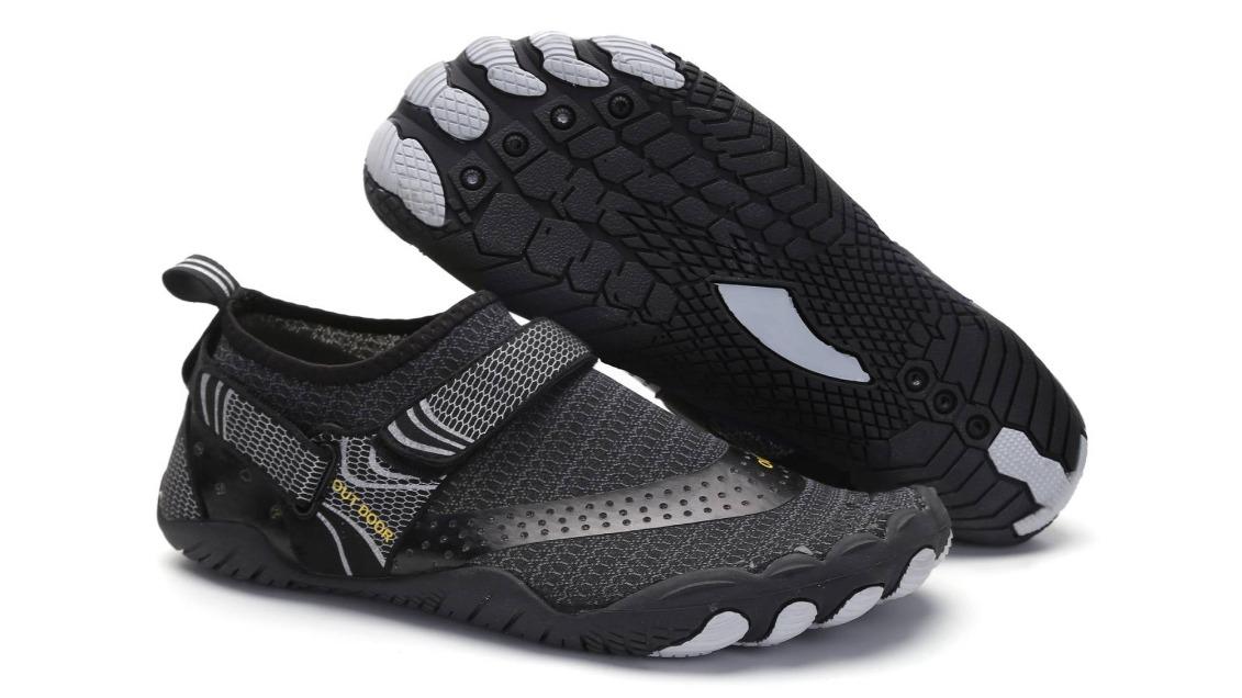Jacks AquaSports Black Barefoot Non-Slip Water Shoes