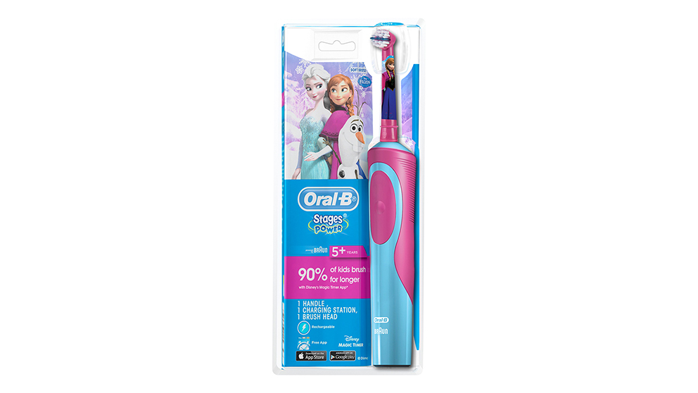 Oral B Vitality Kids Power Electric Toothbrush - Frozen 