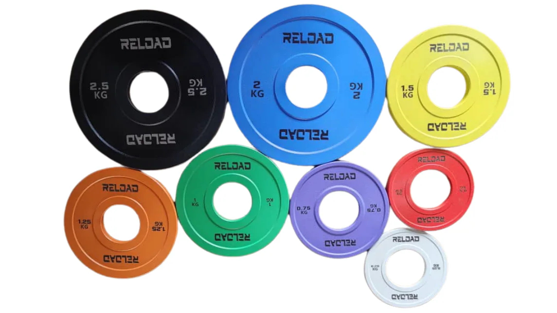 Fitness Hero Heavy-Duty Cast Iron Olympic Fractional Plate Full Set - 8 Pair