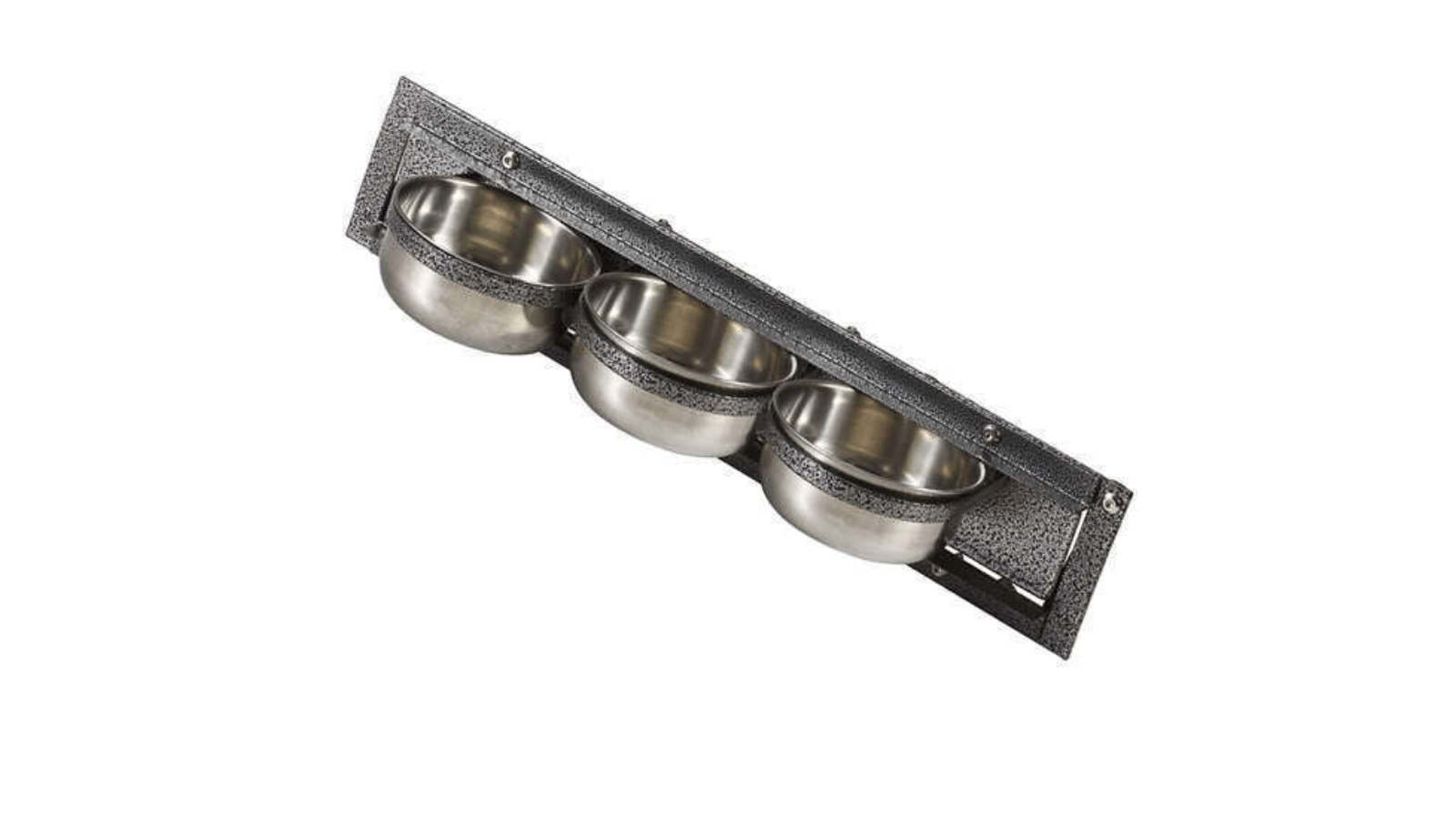 Flyline Set of 3 Stainless Steel Bird Cup Feeder