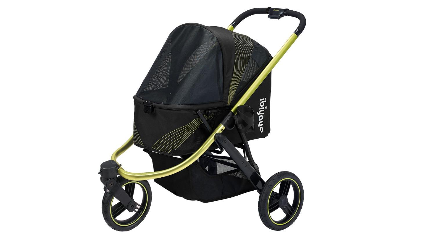 Ibiyaya The Beast Pet Jogging Stroller - Jet Black