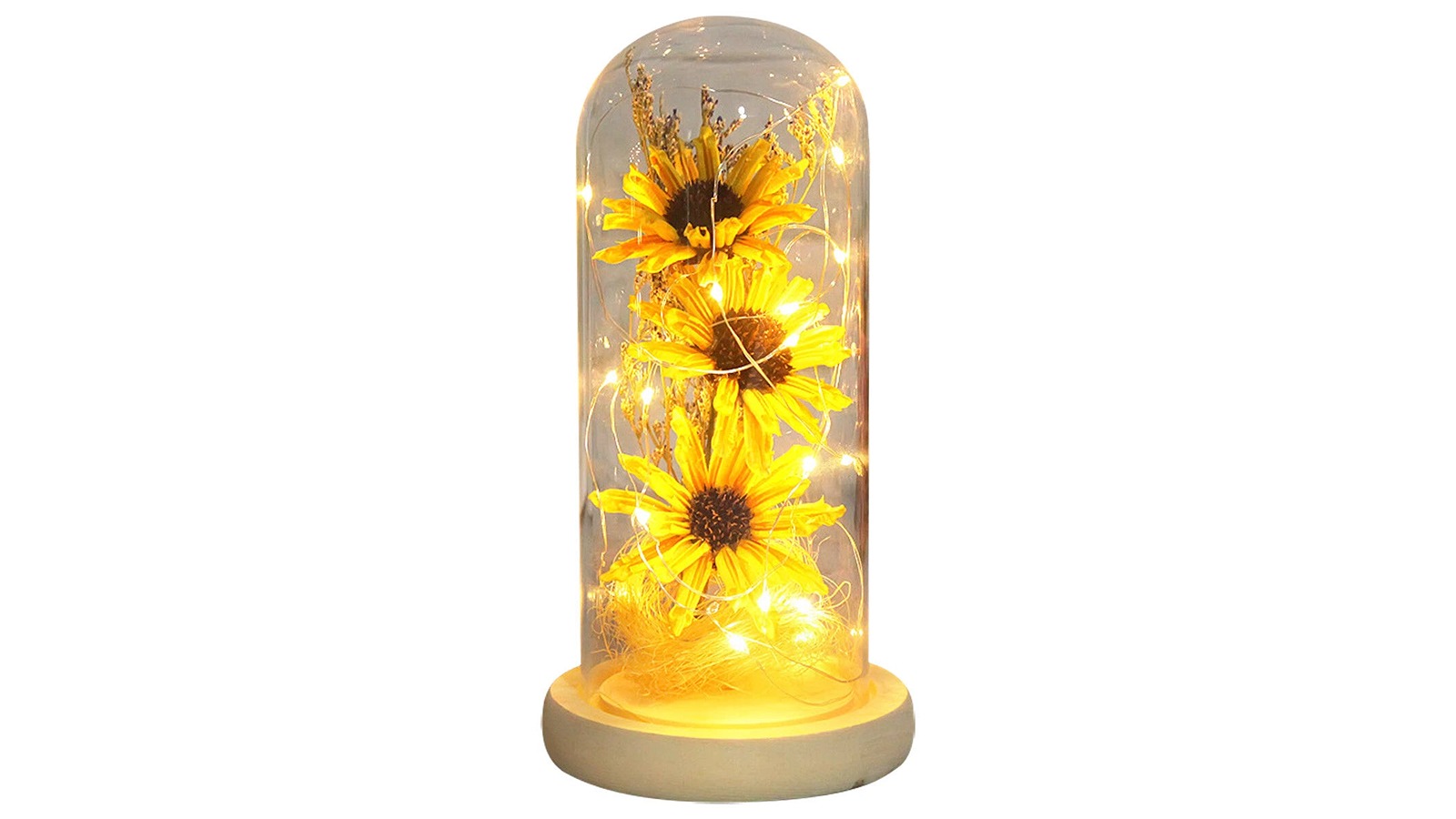 Pretty & Practical Sunflower Dome Light 