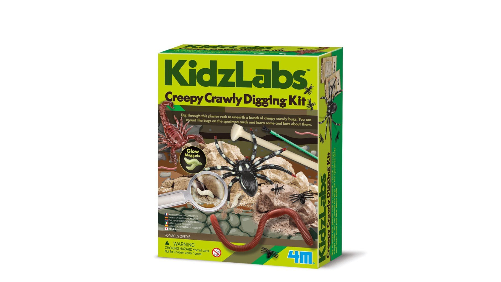 4M Kidz Lab Creepy Crawly Digging Kit