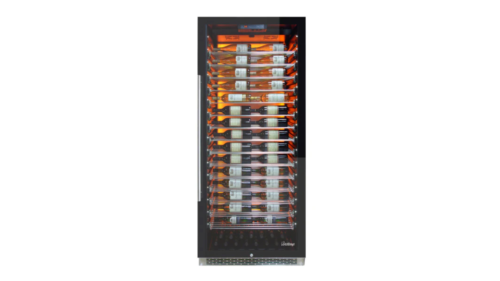 Vinotemp 188 Bottle Built-in/Free Standing Right Hinge Single-Zone Wine Cooler