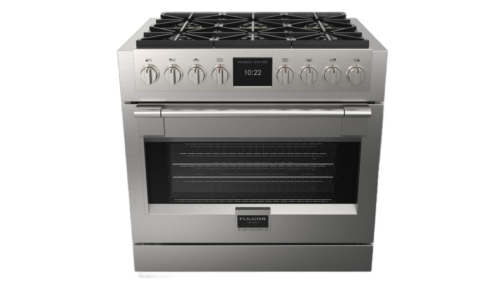 Fulgor Milano 91cm Sofia Professional Dual Fuel Pyrolytic Range Cooker