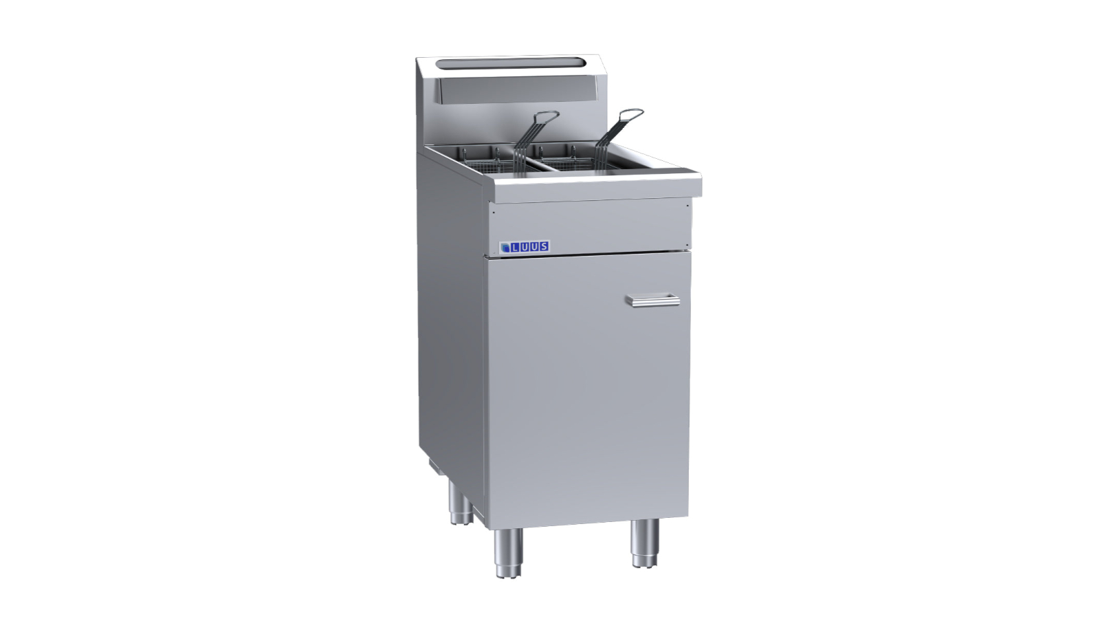 Luus FSV-45 2 Basket Split V-Pan Fryer