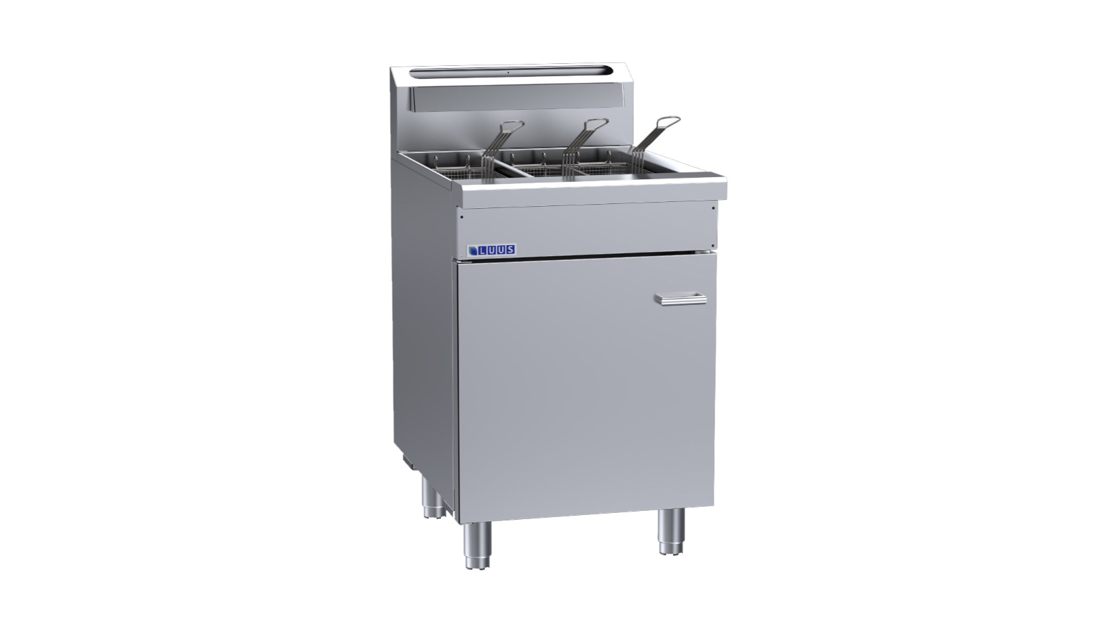 Luus FSV-60 3 Basket Split V-Pan Fryer