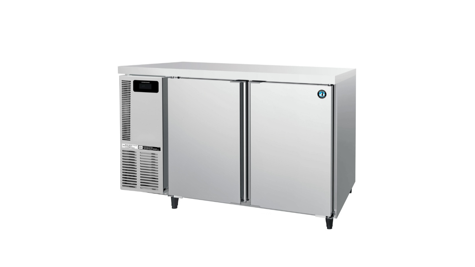 Hoshizaki 2-Door Pillarless Underbench Freezer
