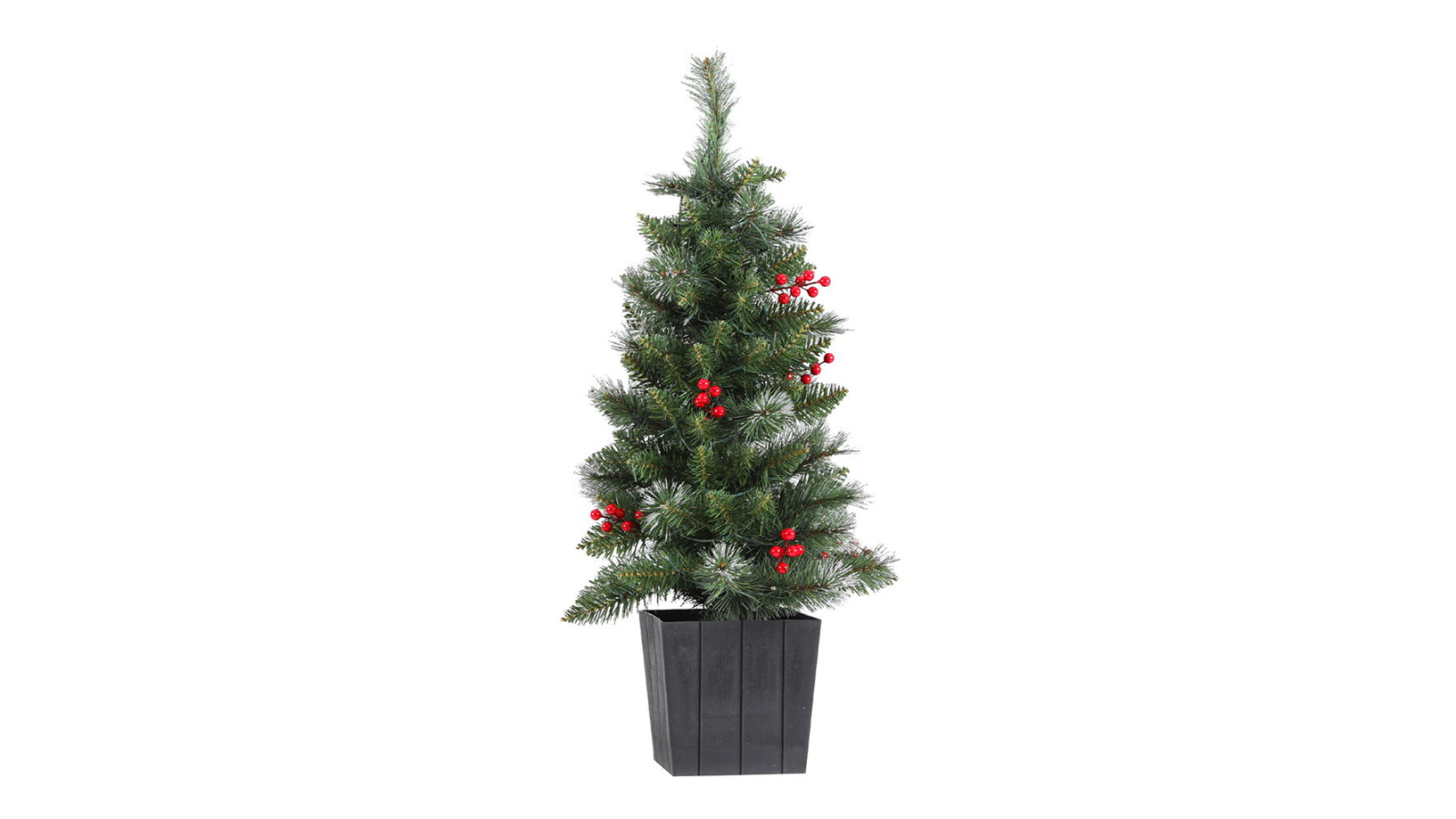 Jingle Jollys Christmas Potted Tree - 90cm