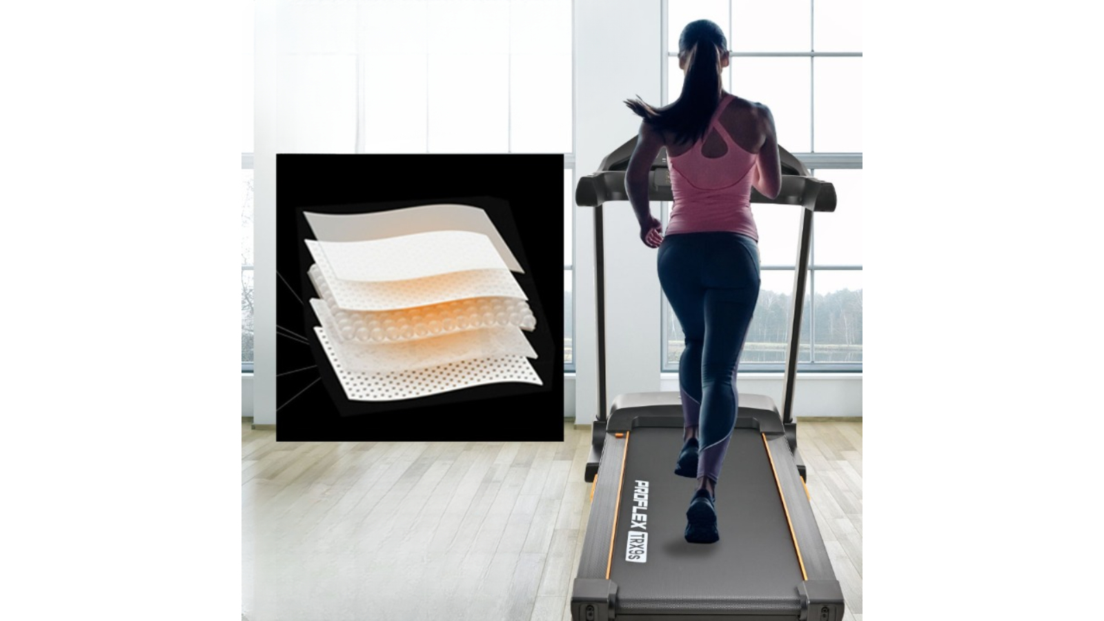 Proflex TRX9s Treadmill Running Machine Harvey Norman