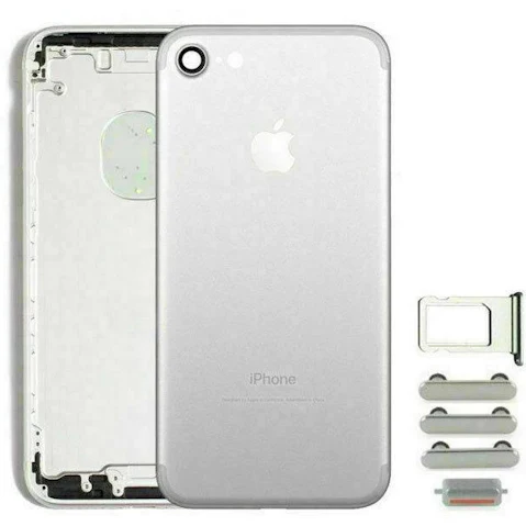 BatteryMate Full Alloy Metal Back Chassis Housing Replacement Frame Case for iPhone 6 - Silver