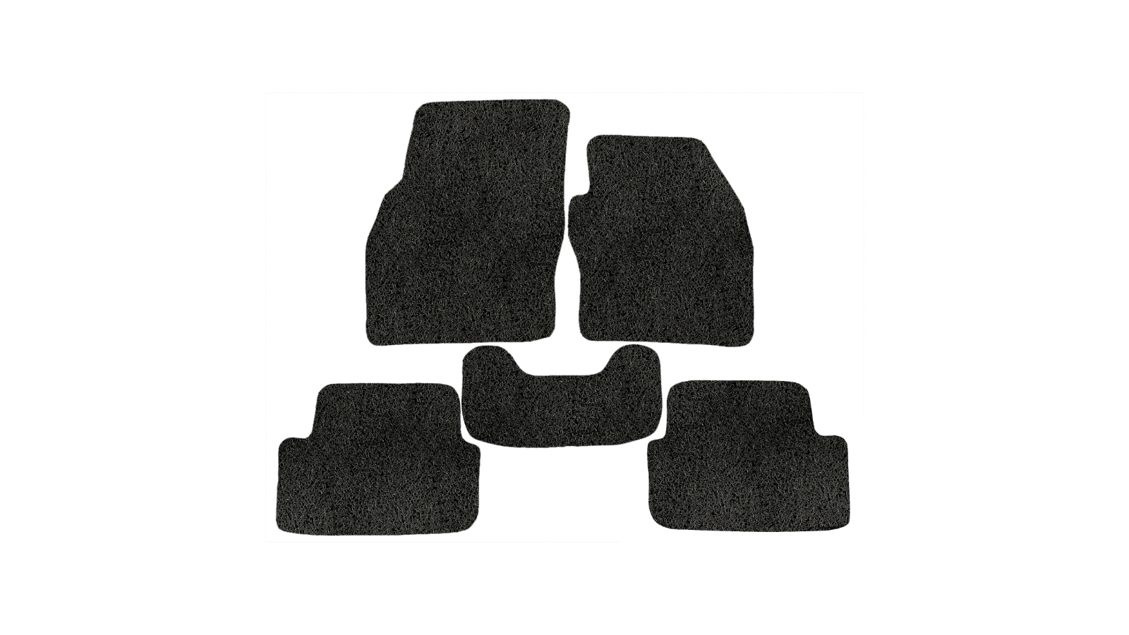 CarMatsCulture MINI Cooper 5 Door Hatch 2014 Premium Car Floor Mats Shadow Black