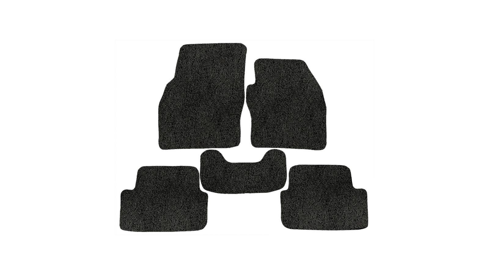 CarMatsCulture Premium Car Floor Mats for Isuzu MU-X 2021-Current Shadow Black Full Set (Front + Back Rows) Add Matching Boot Mat (3rd Row seats up/7 seater)