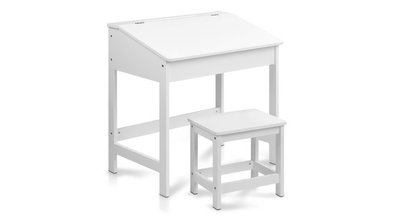Keezi Kids Writing Table Chair Drawing Storage
