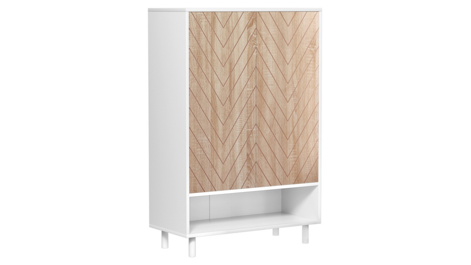 Artiss 6-Tier 24 Pair Shoe Rack Cabinet - White