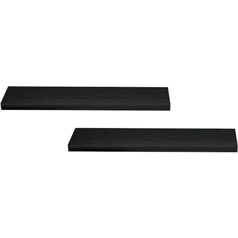 Artiss Set of 2 Floating Wall Shelf - Black