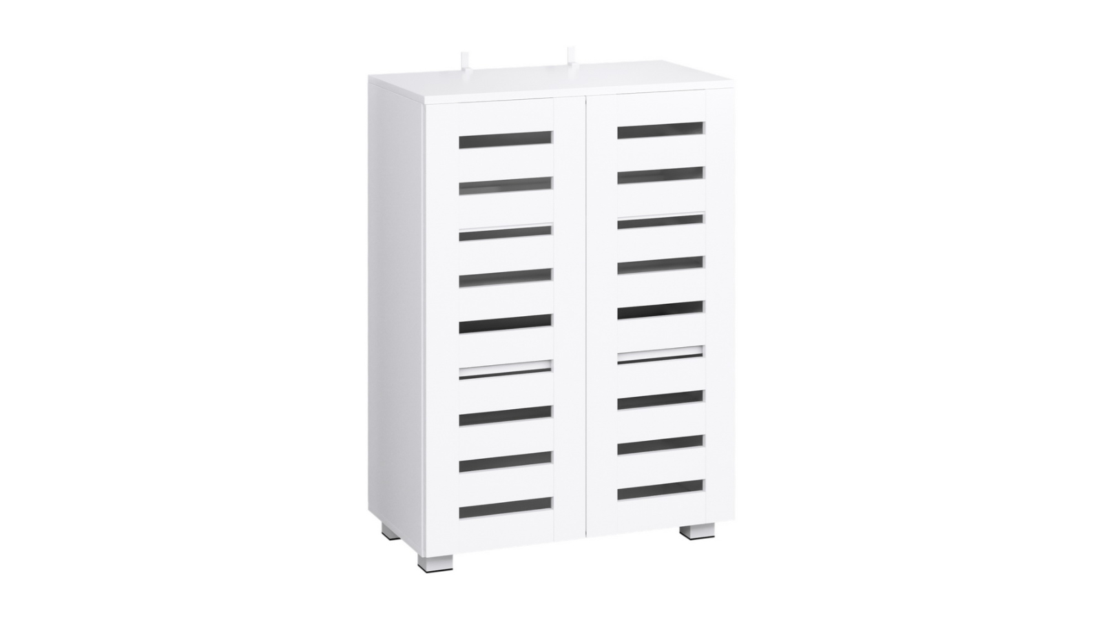 Artiss Shoe Rack Storage Cabinet 20 Pairs 5-tier White Alster