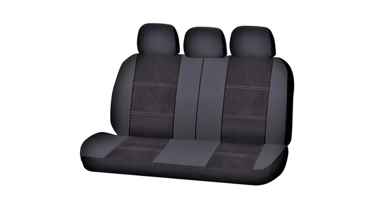 My Car Size 06/08S Universal Fury Rear Seat Cover - Black