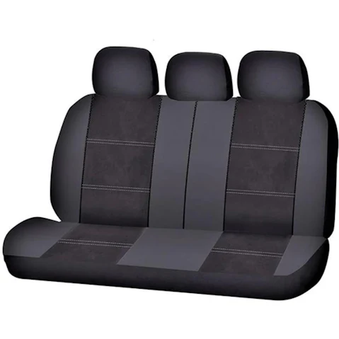 My Car Size 06/08S Universal Fury Rear Seat Cover - Black