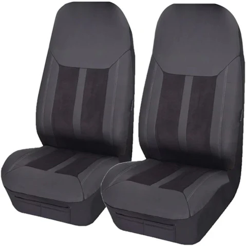 My Car Size 60/25 Universal Fury Front Seat Cover - Black