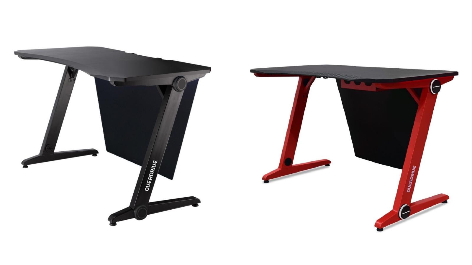 Overdrive DX2 Series 120cm Carbon Fiber Style Gaming Desk Harvey Norman
