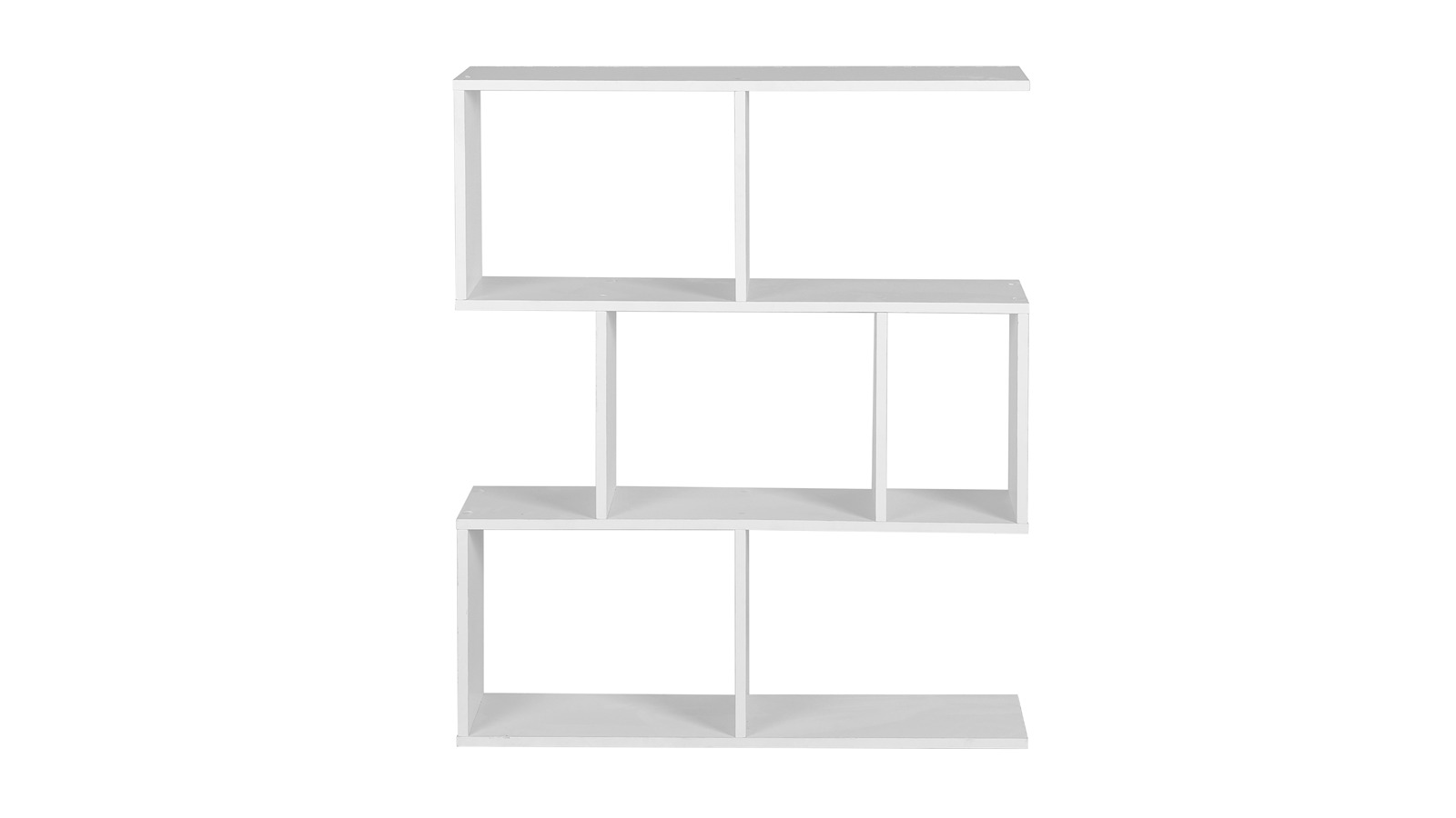 Artiss 3-Tier Floating Wall Bookshelf - White