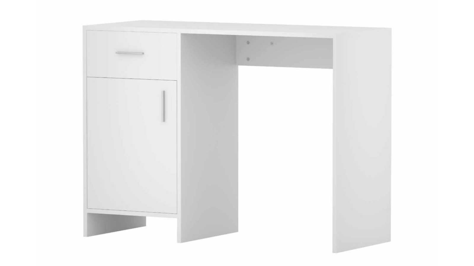 Artiss 100cm Computer Desk with Drawer Cabinet - White