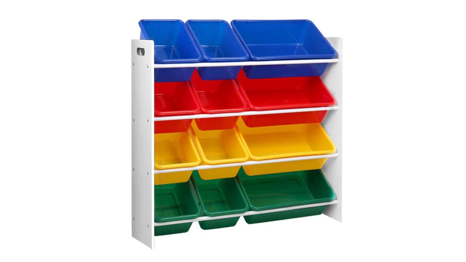 Keezi 12 Bin Toy Organiser Storage Rack