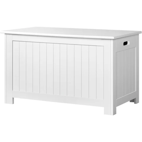 Keezi Kids Toy Box Chest Organiser - White