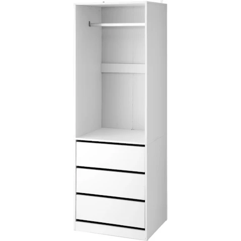 Artiss White Wardrobe Organizer