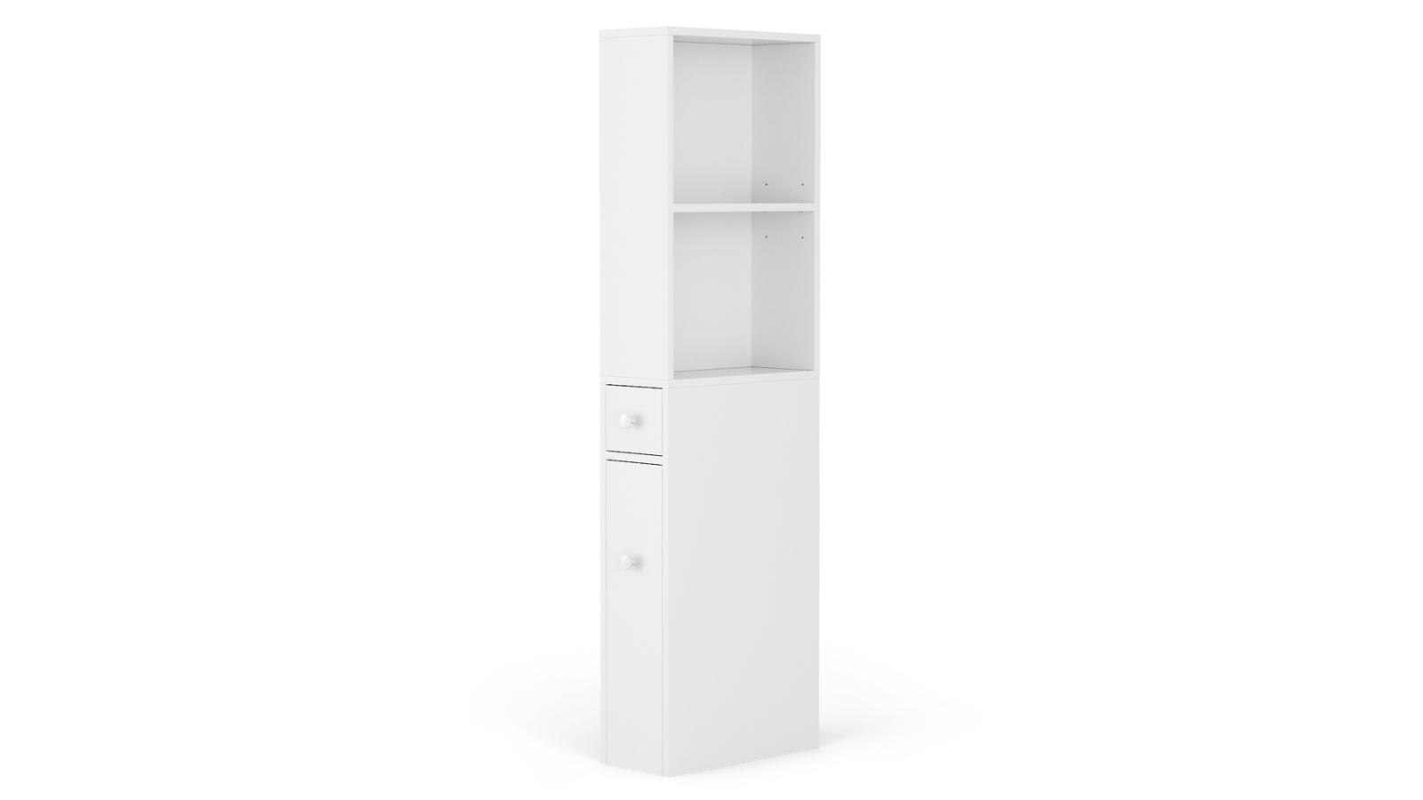 Artiss 135cm Bathroom Storage Cabinet - White
