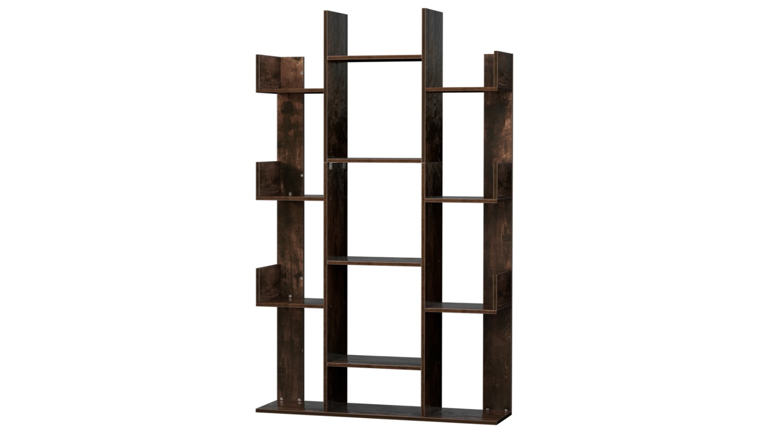 Artiss Romi Tree-Shaped Bookshelf - Walnut