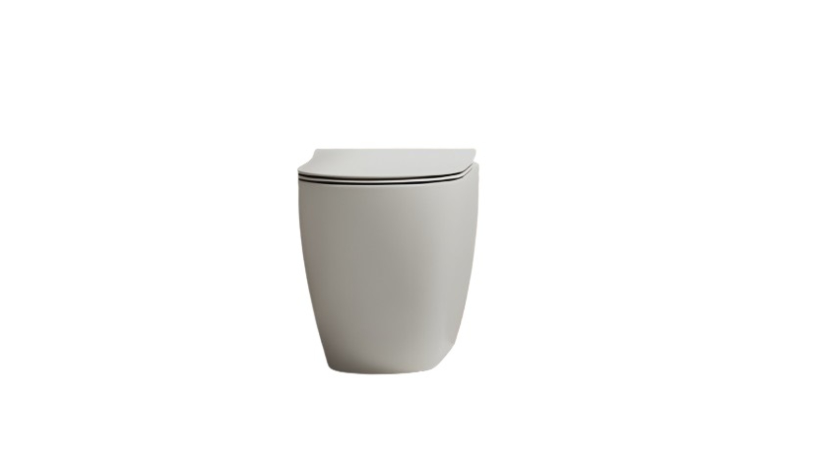 Studio Bagno Futura Wall Faced Toilet - Matte White