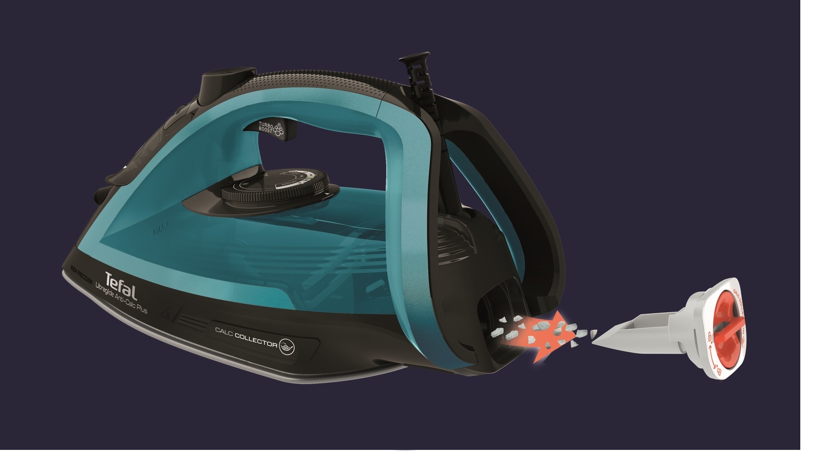 Tefal Ultraglide AntiCalc Plus Steam Iron Harvey Norman