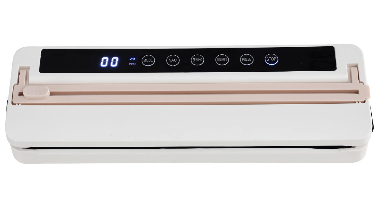 Devanti Food Vacuum Sealer Machine with Auto Seal, Slide Cutter and 6 Modes - White