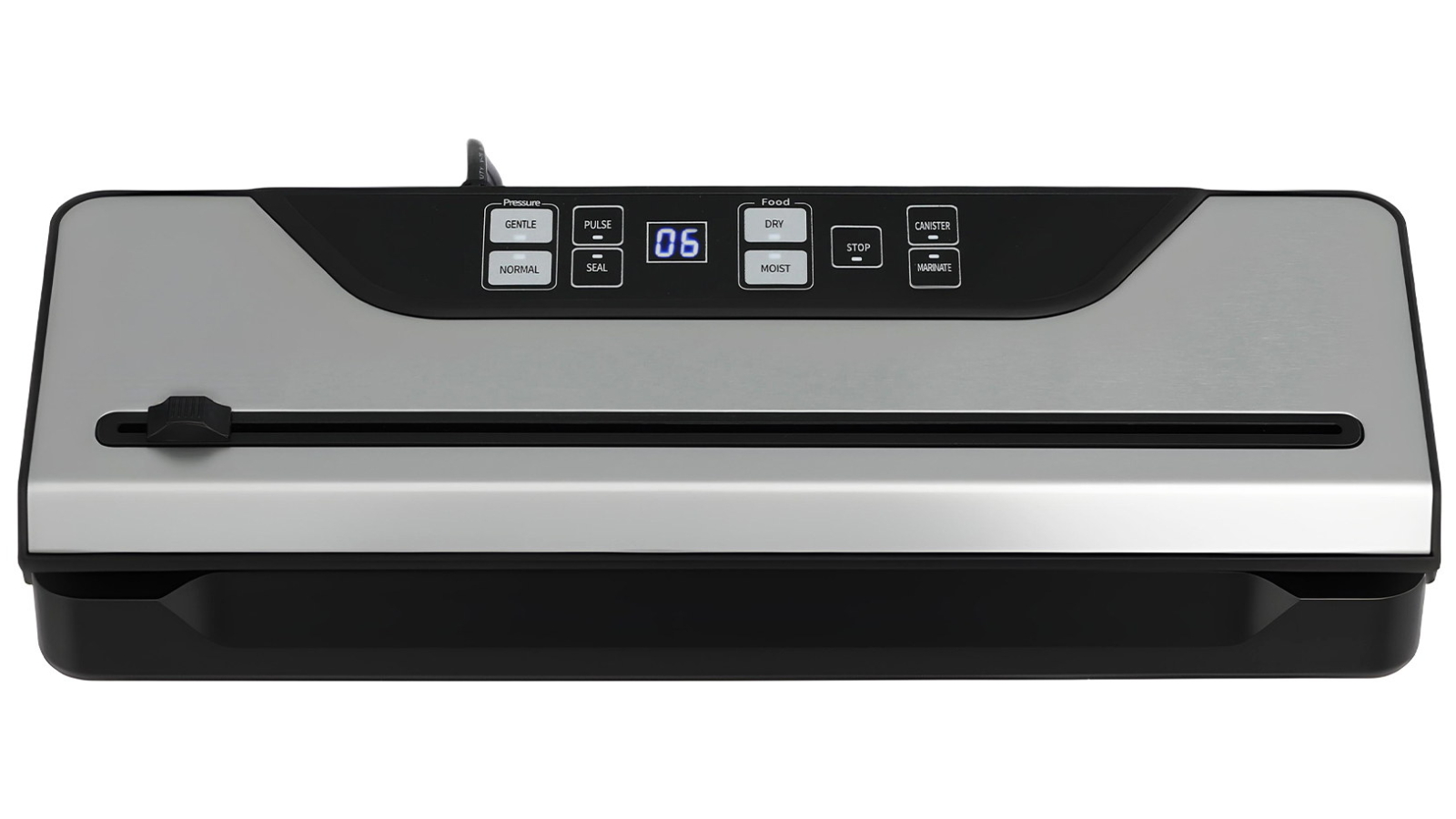 Devanti Food Vacuum Sealer Machine with Auto Seal, Slide Cutter and 9 Modes - Black