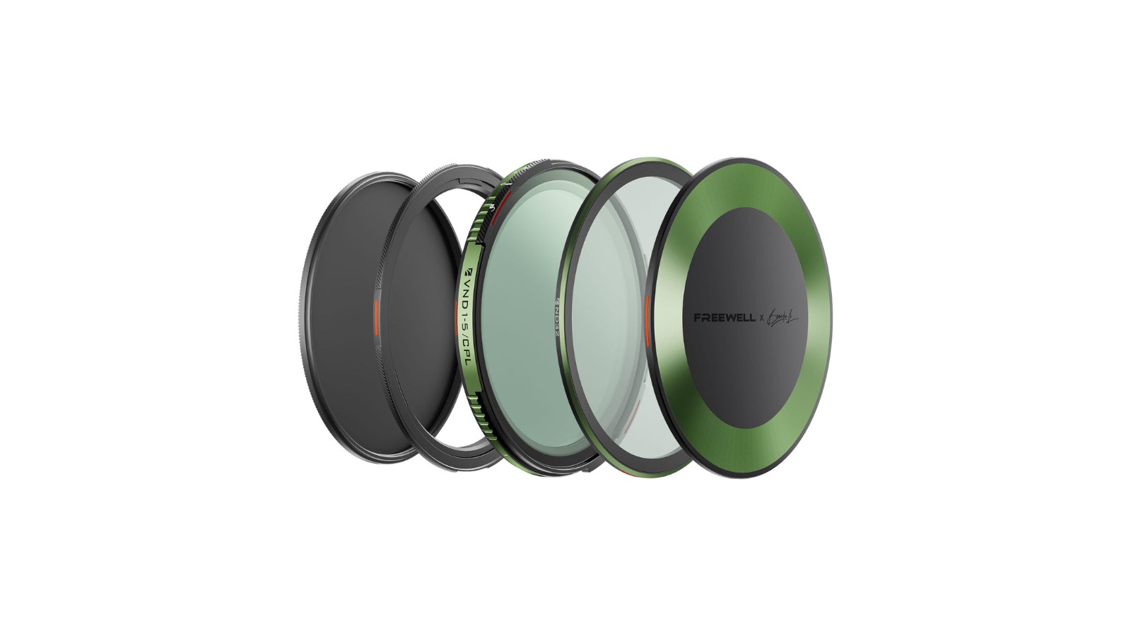 Freewell Brandon Li Magnetic Variable ND/CPL Basic Filter Kit - 8.2cm