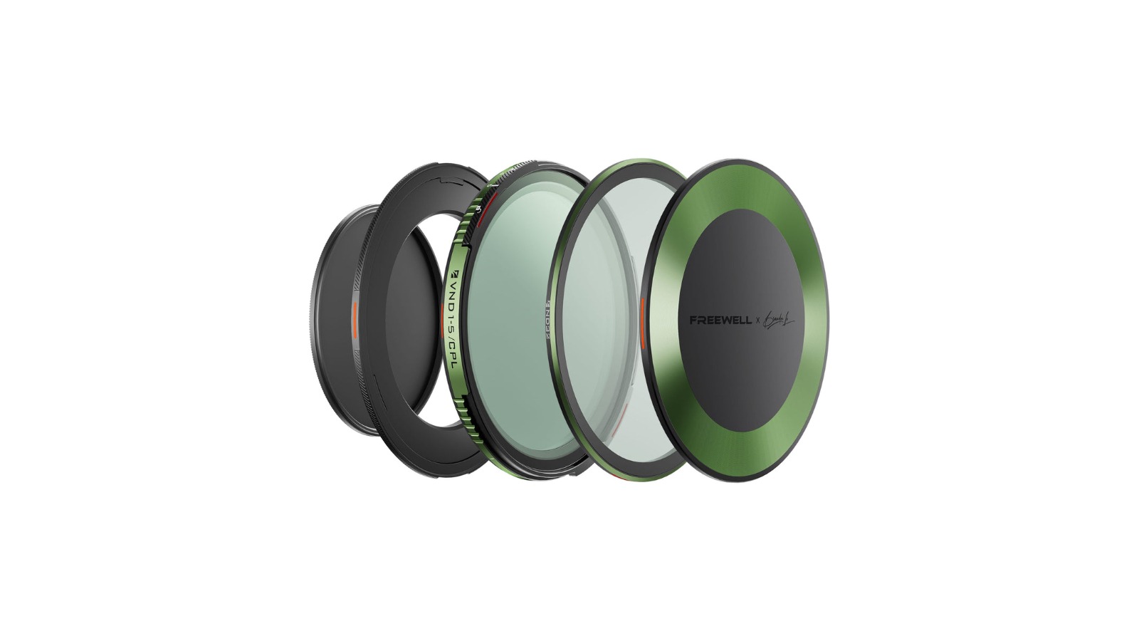 Freewell Brandon Li Magnetic Variable ND/CPL Basic Filter Kit - 6.7cm