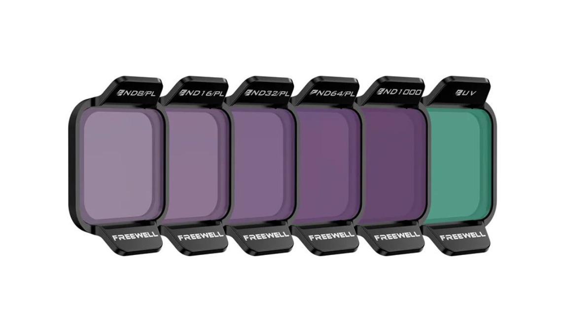 Freewell Pack of 6 Bright Day Filter for DJI Flip