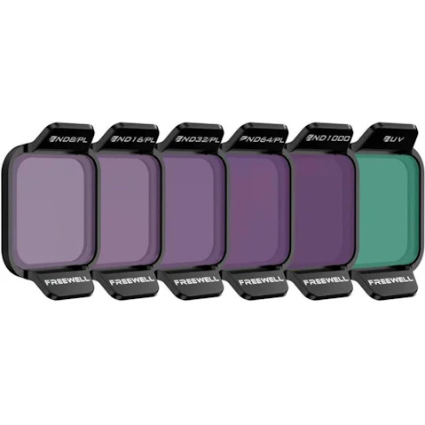 Freewell Pack of 6 Bright Day Filter for DJI Flip