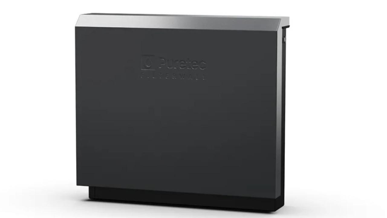 Puretec FilterWall F6 3-Stage Freestanding Whole House Filtration System - Charcoal