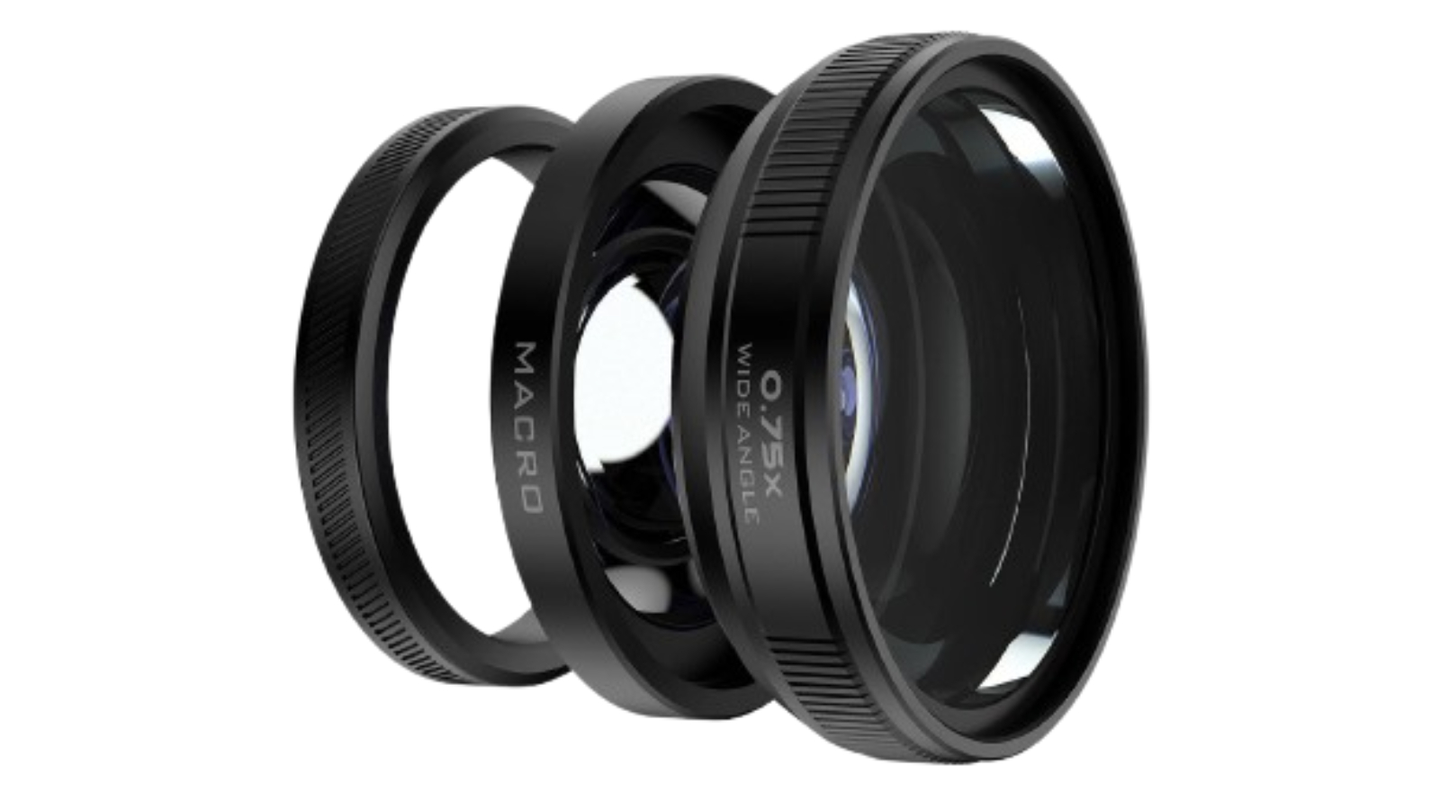 Freewell 2-in-1 Fuji X100VI X100V Wide Angle and Macro Lens - Black