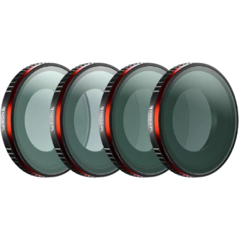 Freewell Pack of 4 Bright Day Series Filter Set for Insta360 GO Ultra