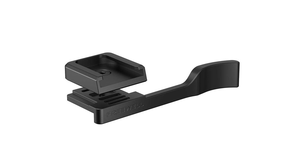 Freewell Thumb Grip with Cold Shoe Mount for Ricoh GR IV - Black