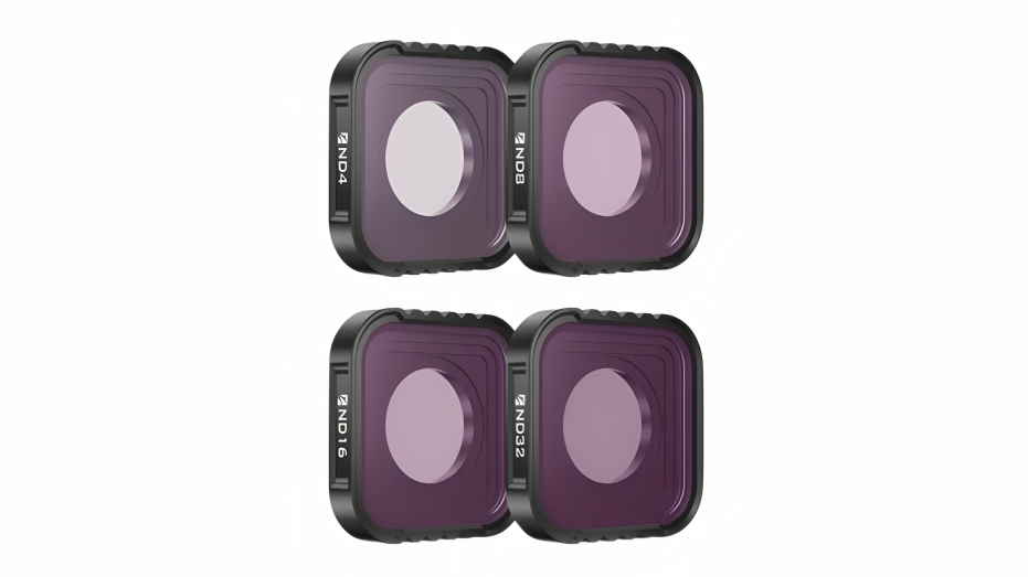 Freewell Pack of 4 Standard Day Filters for GoPro Hero13 (ND4 8 16 32) - Black