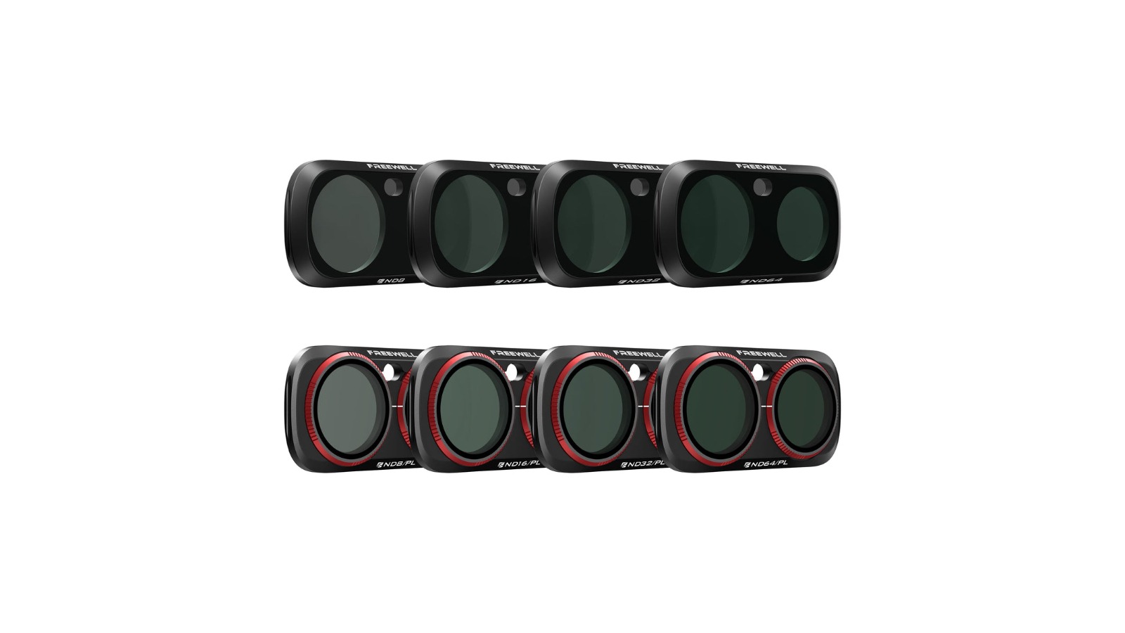 Freewell Pack of 8 All Day Series Filter Set for Insta360 Luna Ultra