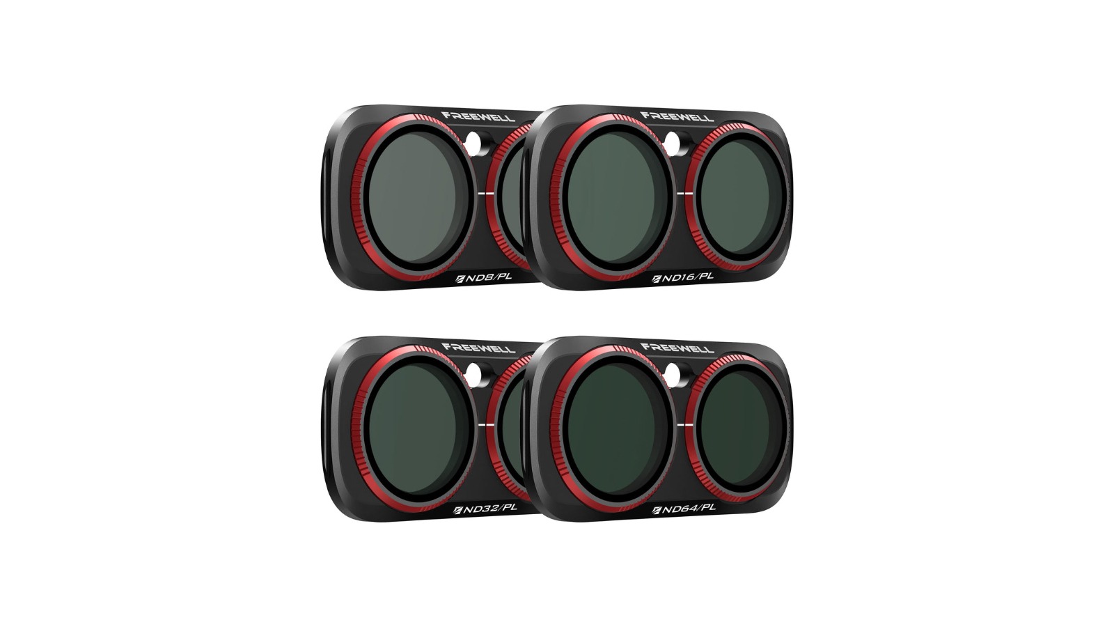 Freewell Pack of 4 Bright Day Series Filter Set for Insta360 Luna Ultra